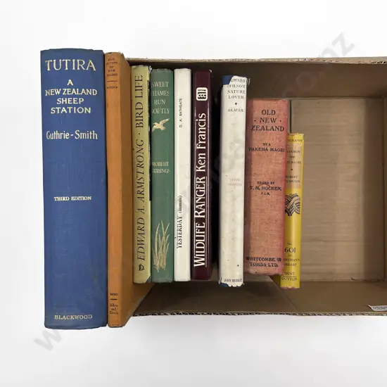 Quantity of Assorted Books incl Early NZ Reference