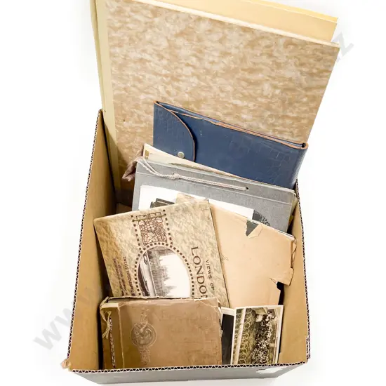 Vintage Collection of Various Photographs Booklets Locomotive Prints