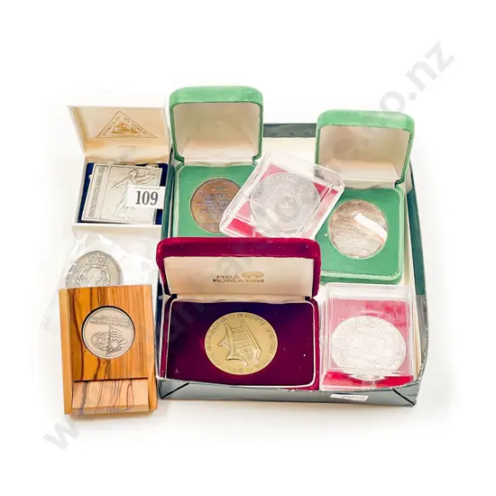 Qty of Stamp Medallions One S/S