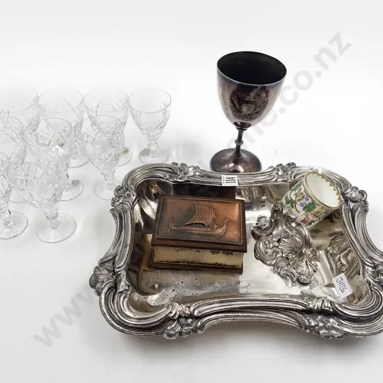 Quantity of Assorted incl Webb Corbett Glasses