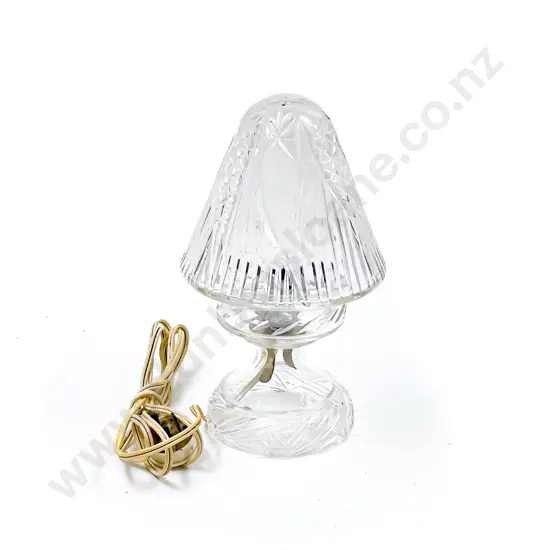 Crystal Table Lamp & Shade