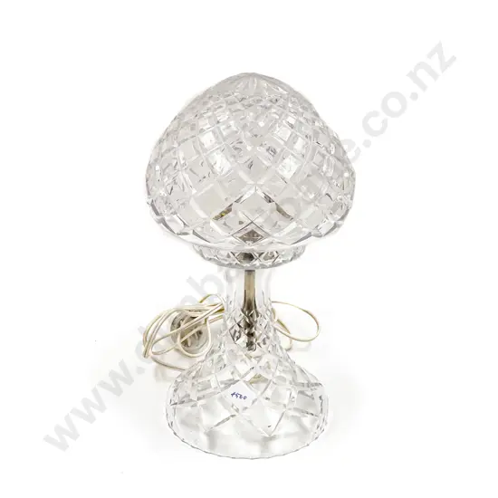 Crystal Table Lamp & Shade