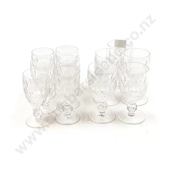 Set of Five & Set of Six Waterford Crystal Glasses