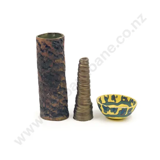Three Pieces of Assorted Pottery