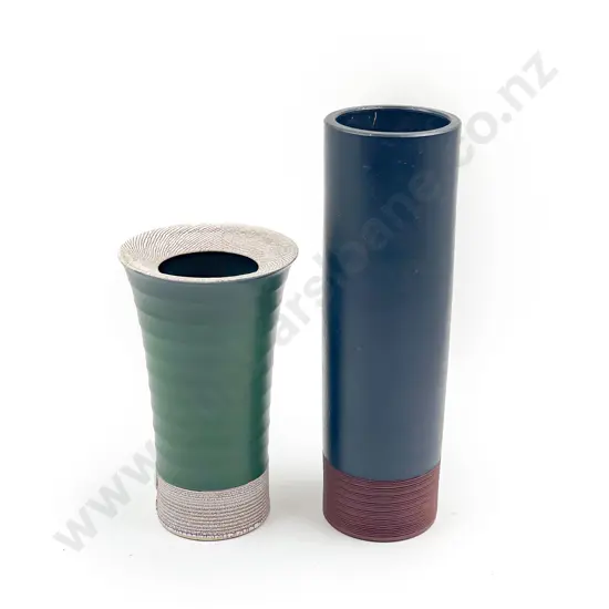 Peter Shearer Pottery Vase & Other