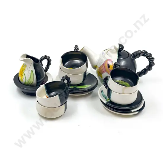 Glazed Pottery Teaset