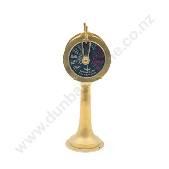 Repro Brass Engine Room Telegraph