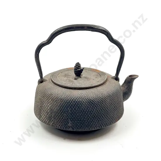 Cast Iron Oriental Teapot