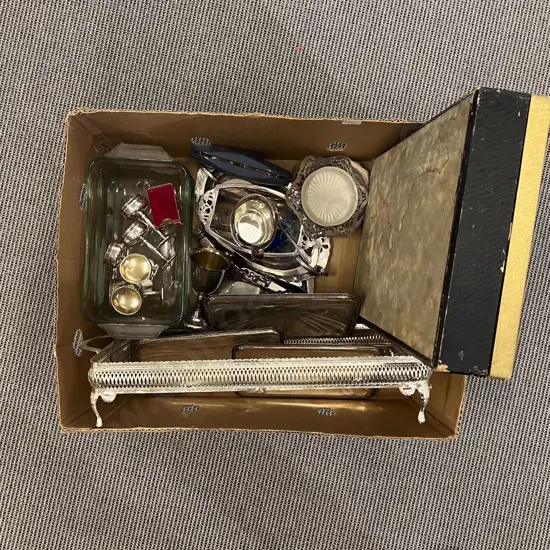 Box Quantity of S/P together with Canteen of Assorted Cutlery