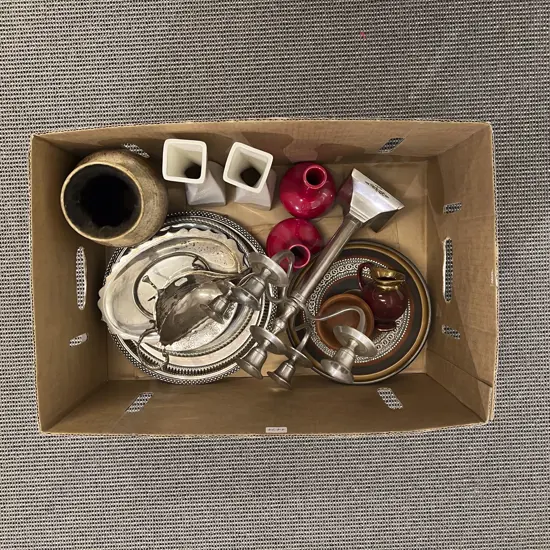 Quantity of Assorted Vases and S/P etc