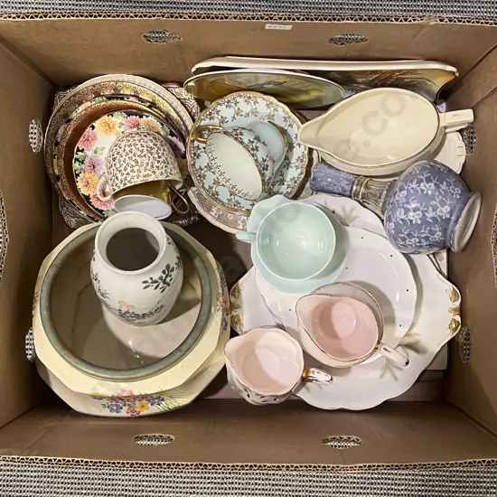 Box Quantity of Assorted China