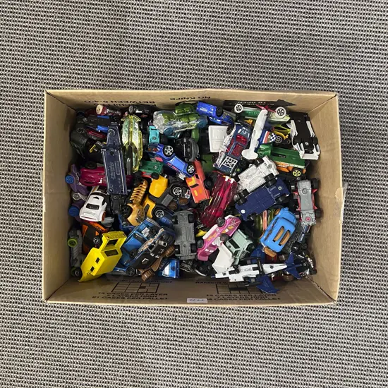 Box Quantity of Assorted Toy Cars