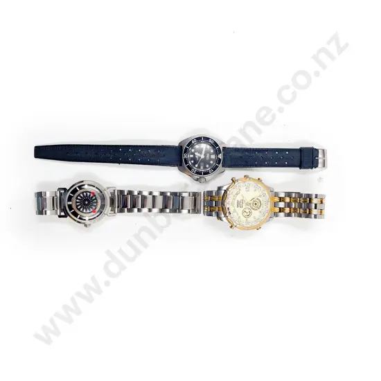 Three Gents Wrist Watches
