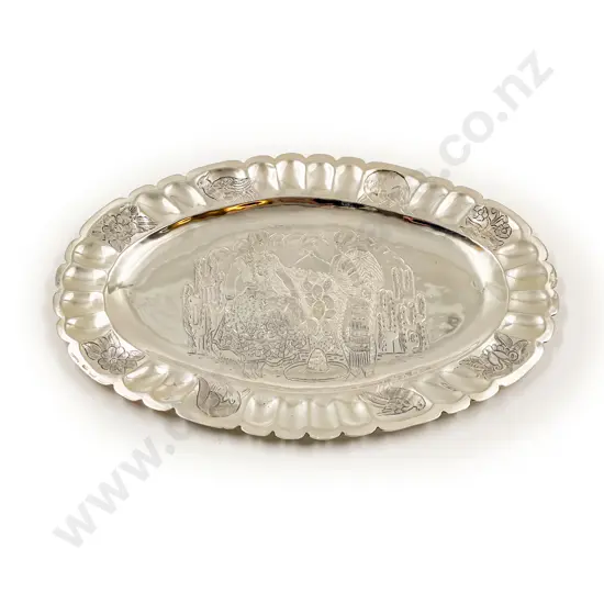 Mexican .925 Silver Dish