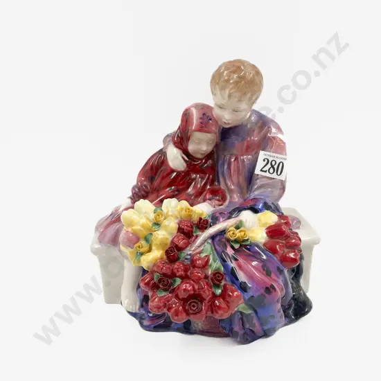RD Group Figure "Flower Seller's Children"