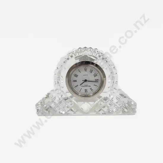 Waterford Crystal Desk Clock