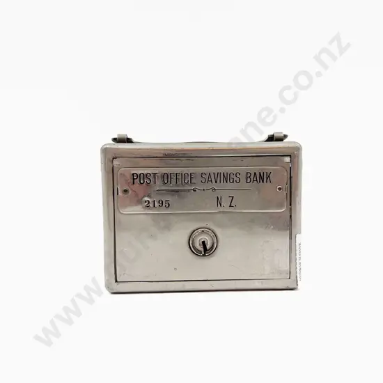 Vintage NZ Post Office Savings Bank Money Box