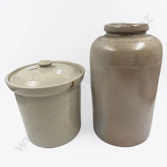 Stoneware Jar & Crock