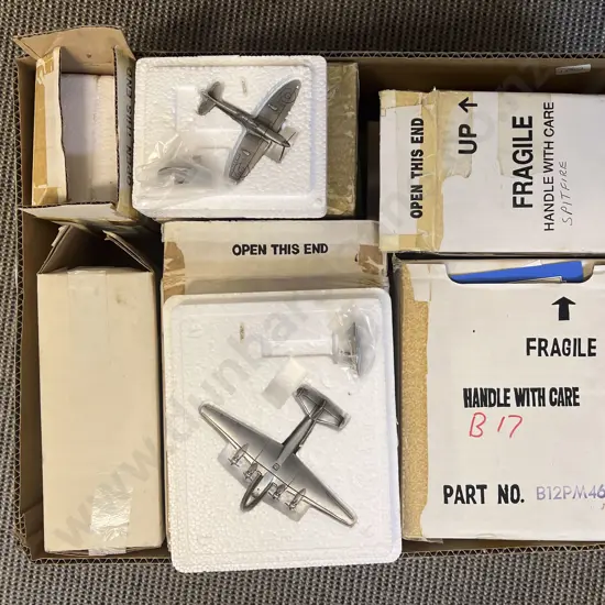Box Quantity of Assorted Model Aeroplanes