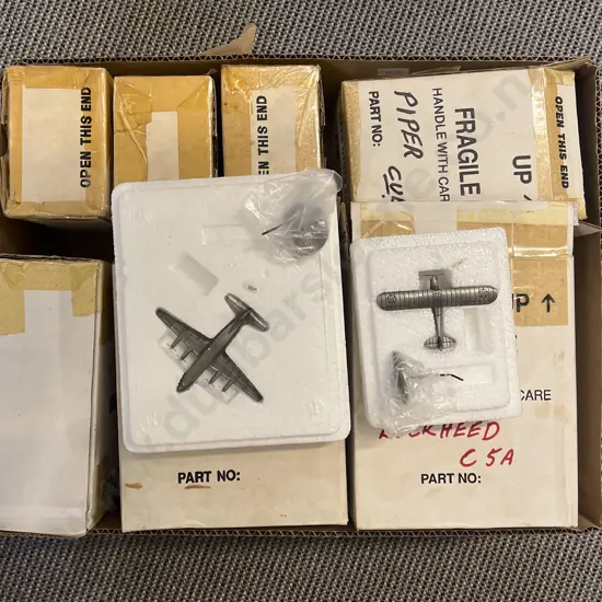 Box Quantity of Assorted Model Aeroplanes