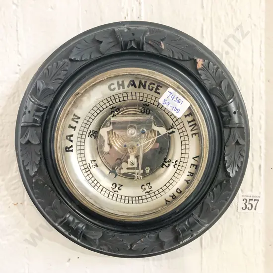 Circular Wall Barometer