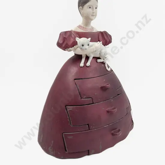 Vintage Figural Form Jewellery Drawers