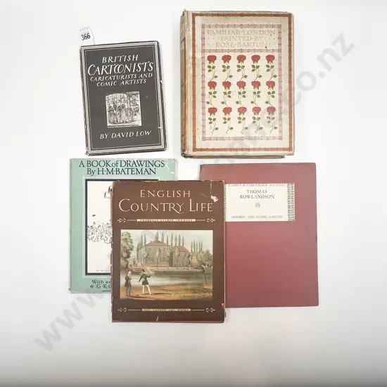 Quantity of Assorted Vintage Art Related Volumes