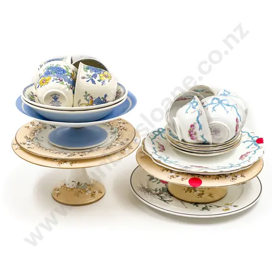 Qty of Assorted Fancy China Including Mason's