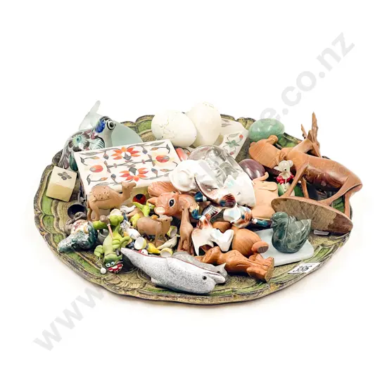 Qty of Assorted Animal Ornaments Etc