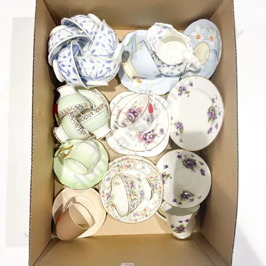 Qty of Assorted Fancy Tea China