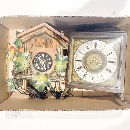 Cuckoo Clock and Mantle Clock
