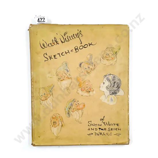 Walt Disney's Sketch Book of Snow White & The Seven Dwarfs