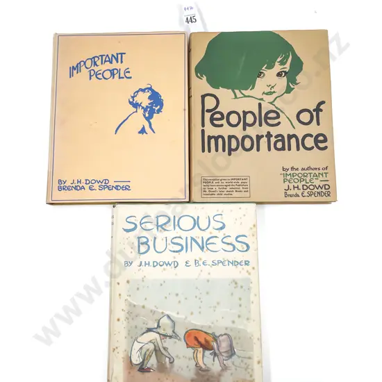 Three Assorted Country Life Volumes by J.H. Dowd