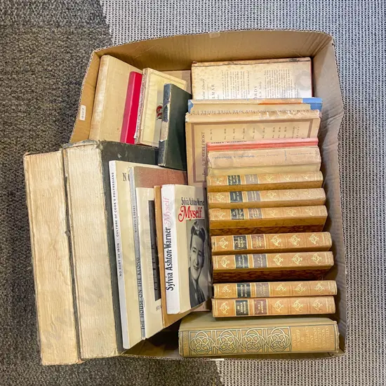 Box of Assorted Books