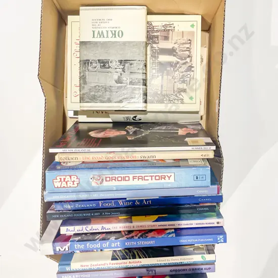 Box of Assorted Books