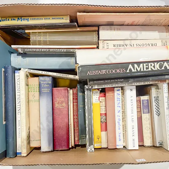 Box of Assorted Books