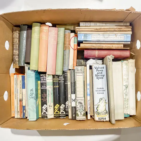 Box of Assorted Books