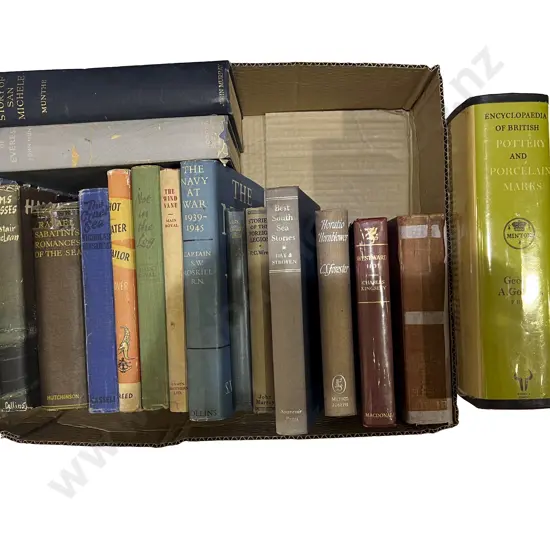 Quantity of Assorted Nautical Reference Books & British Pottery Mark Reference Book