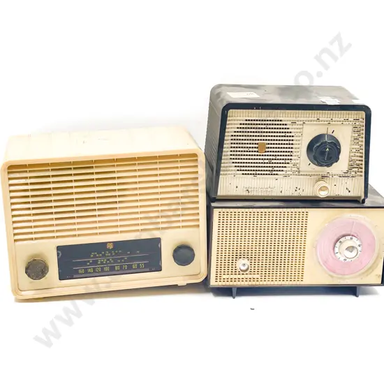 Three Vintage Radios