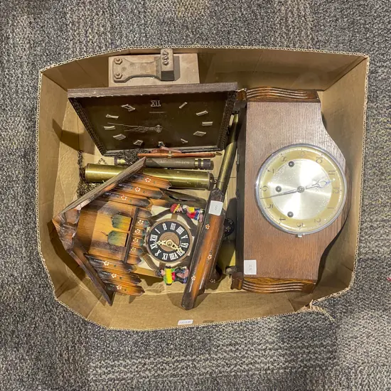 Quantity of Assorted Clocks