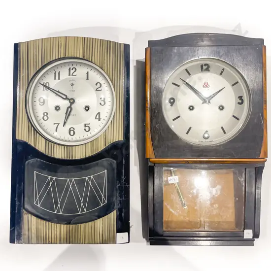 Two Assorted Wall Clocks