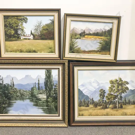 Five Assorted Oil Works