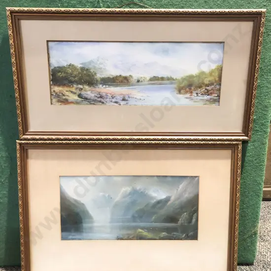 Two Vintage Pastel Works - Unsigned