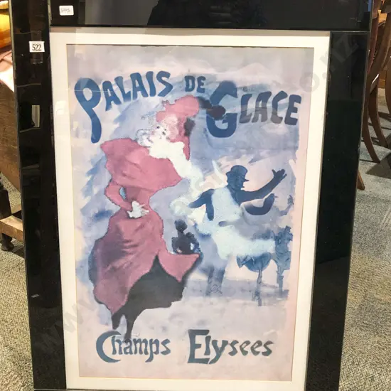 Decorative Framed Reproduction Poster