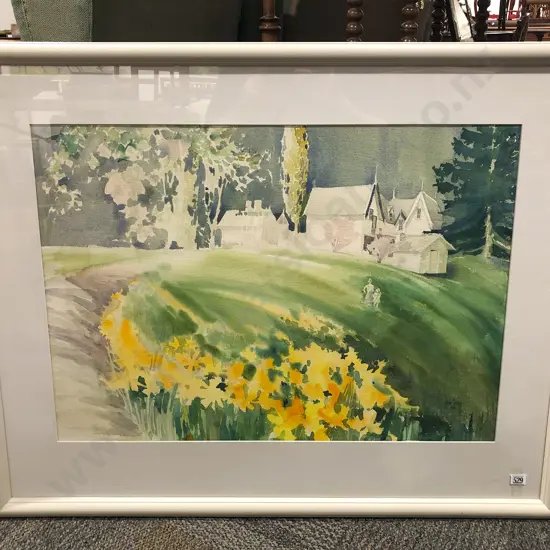 John Castle "Spring Has Sprung" Watercolour