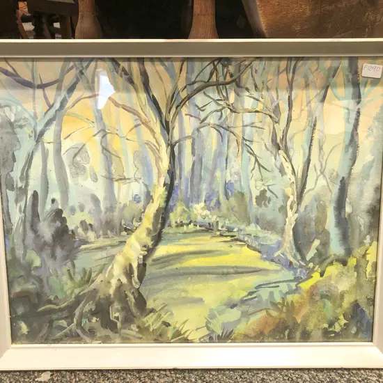 Florence Luxford "Harmony Glade" Watercolour