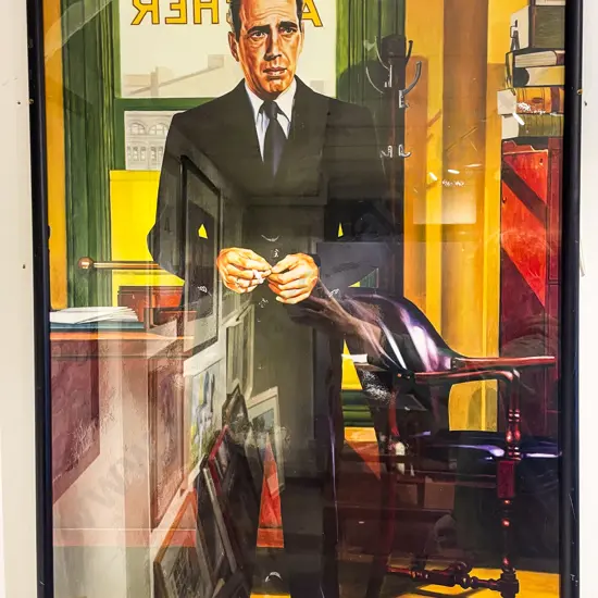 Framed Laminated Poster of Humphrey Bogart