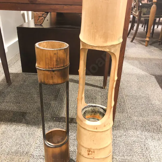 Two Bamboo Stands