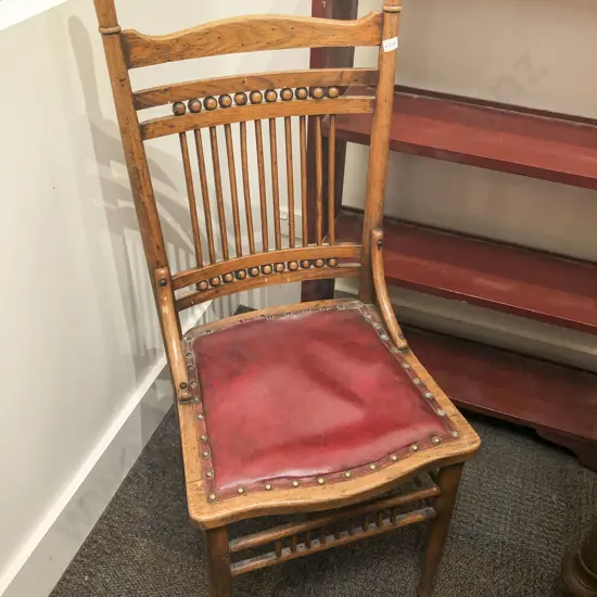 American Oak Single Chair