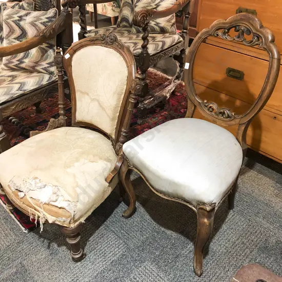 Victorian Balloon Back Dining Chair Together with Nursing Chair